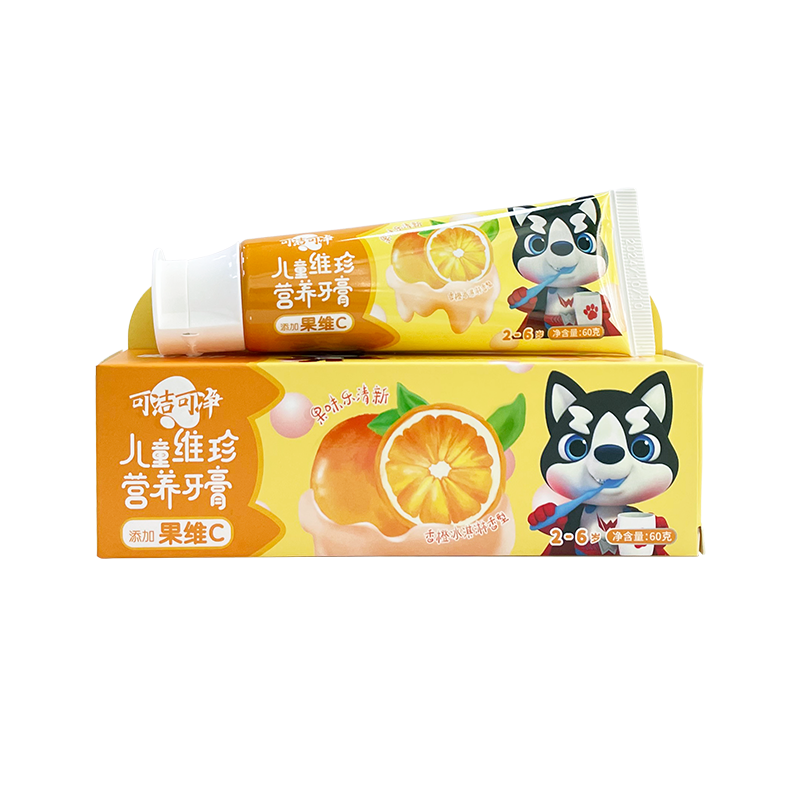 2-6 Years Old Children Nutrition Added Vitamin C Children Toothpaste